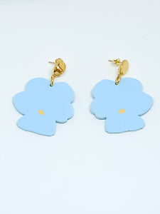 Blue Thoughts Earrings