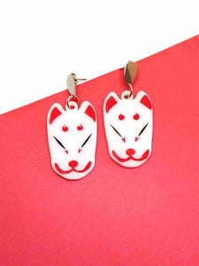 Kitsune Earrings