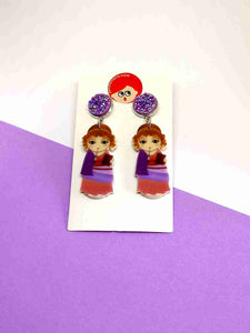 Kokeshi Safo Earrings from Lesbos 