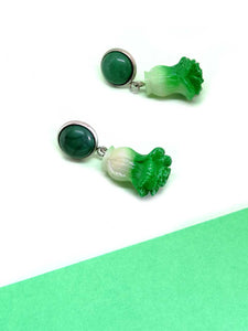 Lettuce Earrings