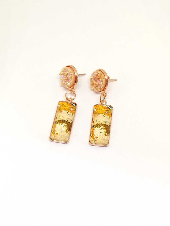 Klimt's Motherhood Earrings