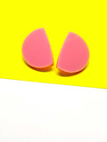Media luna rosa