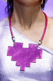 Pixel Heart Necklace (with tare)