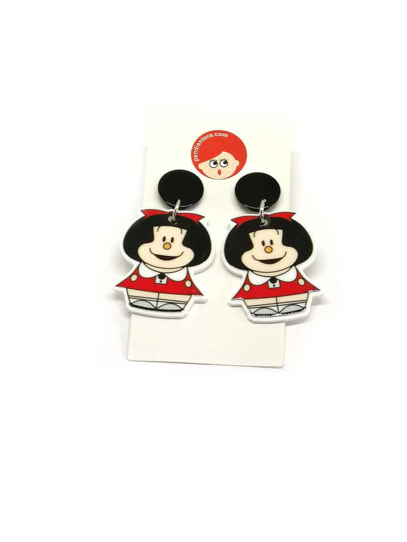 Kokeshi Mafalda Earrings