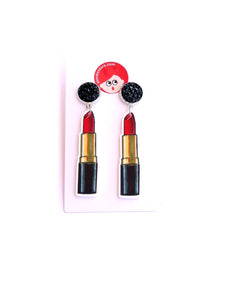 Lipstick Earrings 