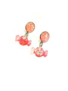 Pendientes Caramelos rosas