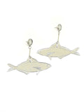 Pendientes peces Chicharros espejo