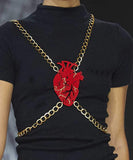 Meraki Anatomical Heart Vest Pendant