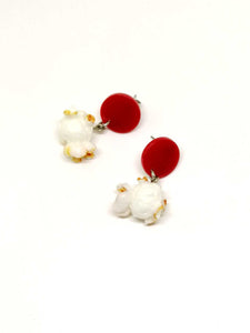 Popcorn earrings