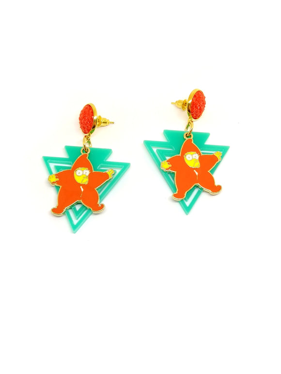 Maggie triangle earrings 