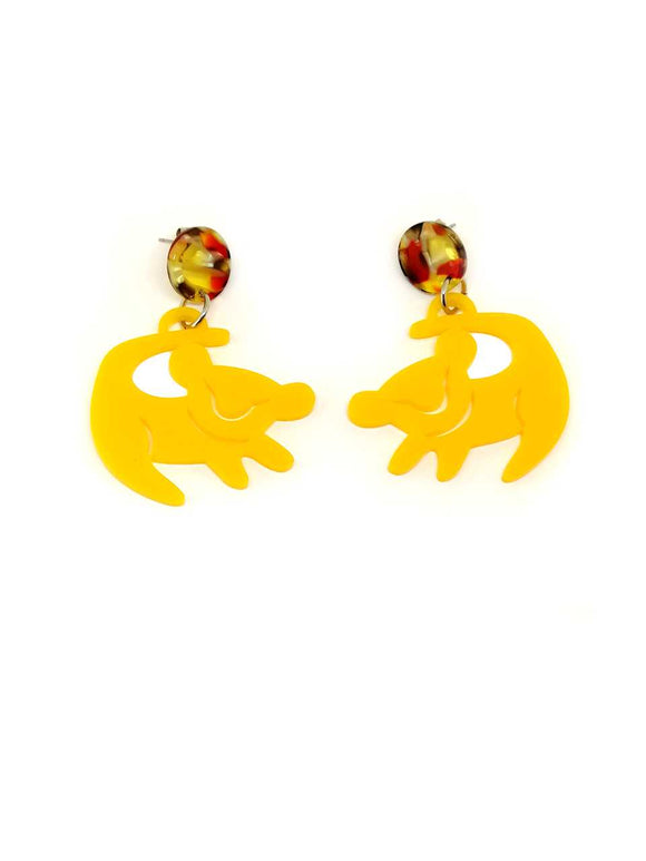 Lion King Earrings 