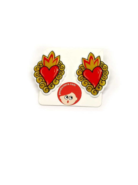 Sacred Heart Earrings