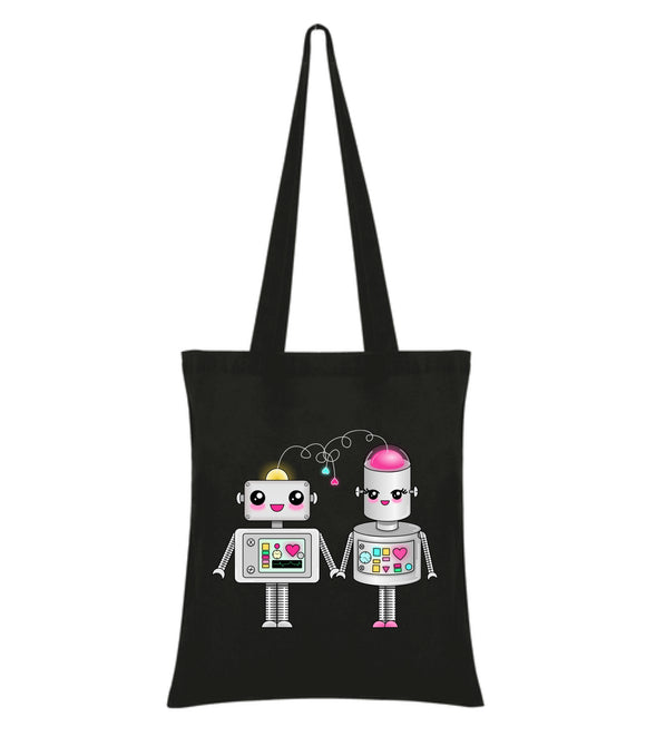 Robots in love bag